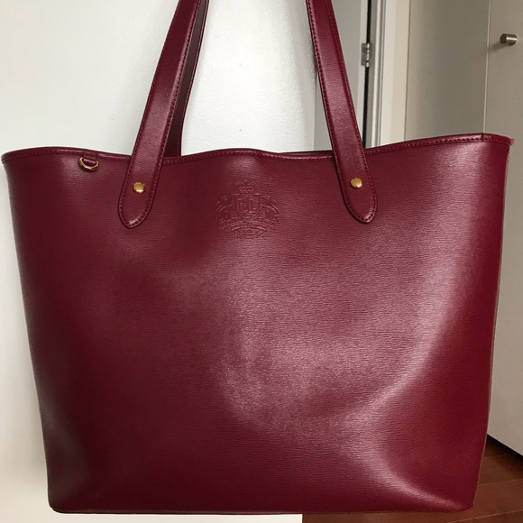 Ralph Lauren leather tote bag - Picture 1 of 5